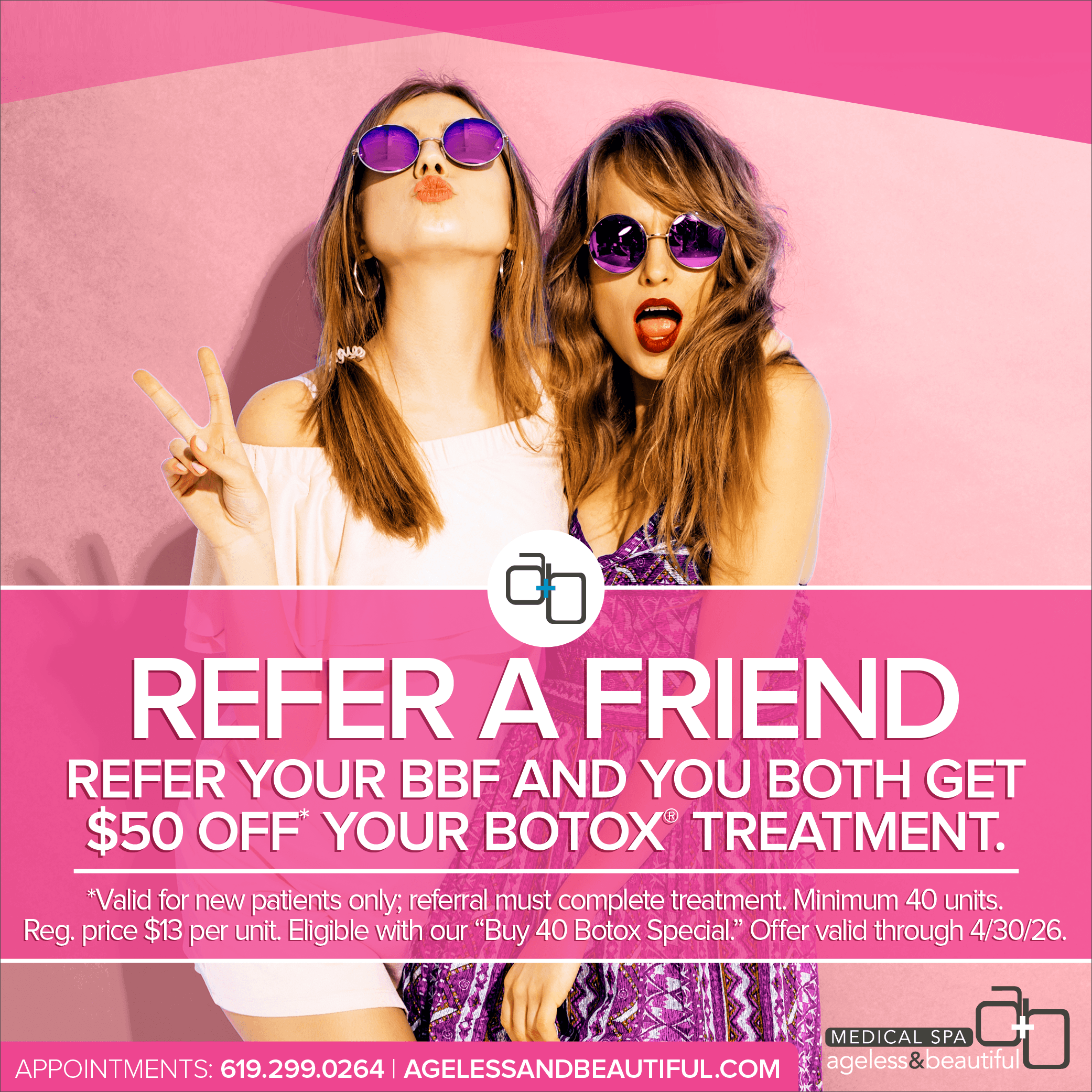 Refer A Friend Botox Special - San Diego, CA